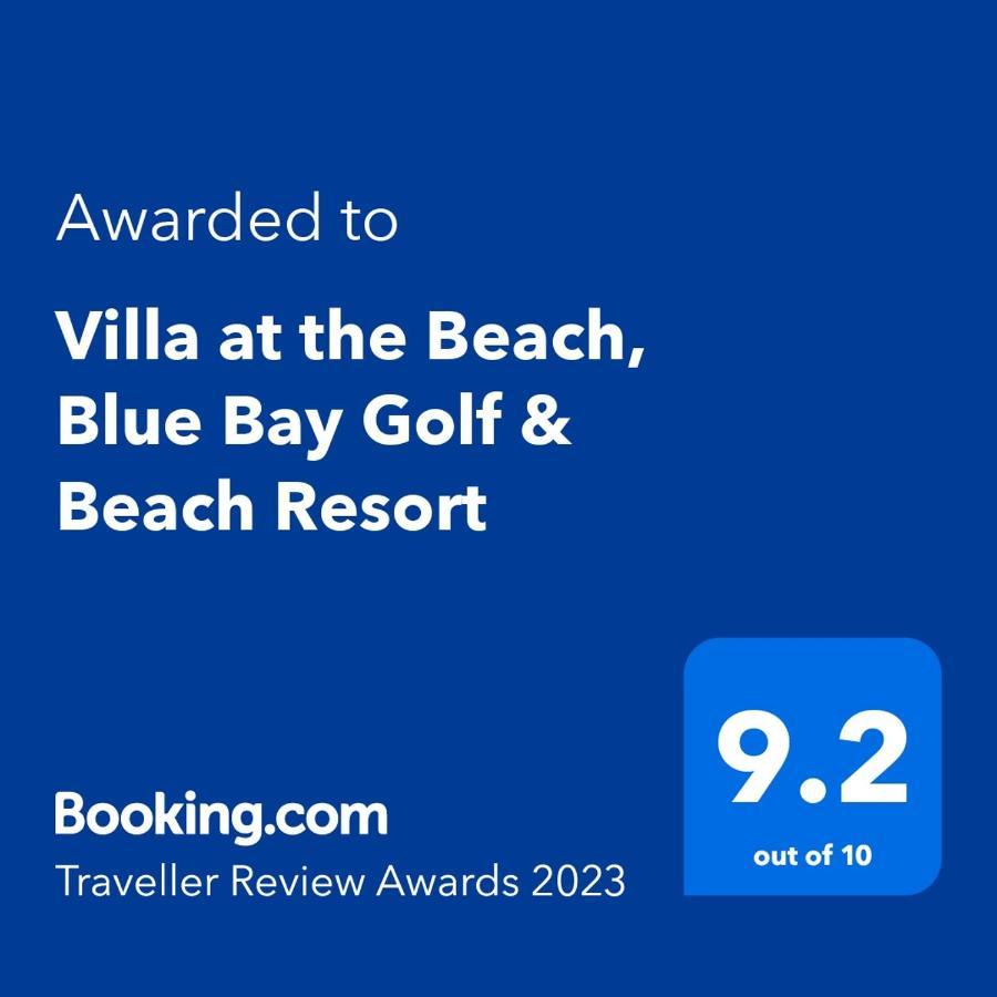 Villa At The Beach, Blue Bay Golf & Beach Resort Exteriér fotografie